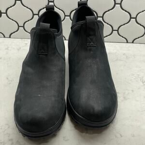 Huckberry Chelsea Pull On Storm Boots Men's Size 12 Black NWOT Waterproof Hiking